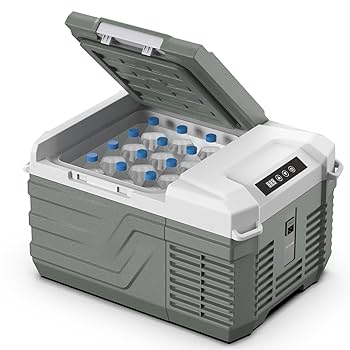 Amazon.co.jp: Alpicool 車載冷蔵庫 9L ポータブル冷蔵庫 急速